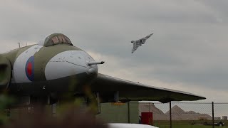 Last ever display at RAF Waddington by XH558