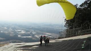 パラグライダー 赤岩 2017年3月初め～3月中頃