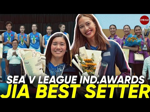 Jia BACK TO BACK Best Setter sa International! Thea Gagate 1st Intl. AWARD! Pornpun TINALO pa!