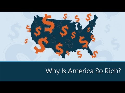 Is America a rich country?