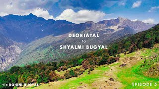 Deoriatal to Shalmi via Rohini Bugyal | Deoriatal Chandrashila Trekking - Ep  05 | T3L
