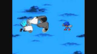 Demon Super Sonic Vs. SandBag (Test)