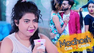 Madhosh Kar Diya||NazroNe Teri||Coffee Cup Love Story ||Cute Romantic Video||ft.Pompi Biddut
