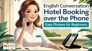 English Conversation Hotel Booking Over the Phone: Easy Phrases for Beginners