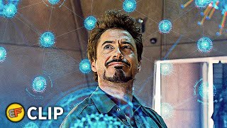 Tony Stark Discovers a New Element Scene | Iron Man 2 (2010) Movie Clip HD 4K