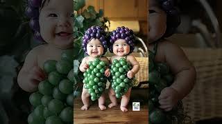 Charming Grape-Style Baby Fashion Show  #cute #babyfashionista #fashion