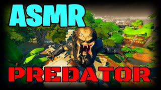ASMR Fortnite new predator skin 🔥 solo's gameplay