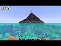 【マイクラ】1週間「無人島」で生き残ってみた結果！？