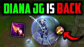 DIANA JUNGLE IS BACK! - How to Diana Jungle & CARRY (Best Build/Runes) - Diana Guide Season 14