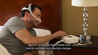 DreamStation Go: Mask- och slanganslutning