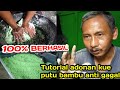 TUTORIAL PEMBUATAN ADONAN PUTU BAMBU ANTI GAGAL DIJAMIN BERHASIL