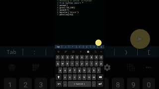 Back to Basics - Drawing 'U' letter in Python using Turtle | Python turtle#python#pythonforbeginners
