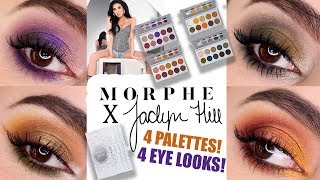 Morphe x Jaclyn Hill Vault Collection: 4 Palettes 4 Looks!