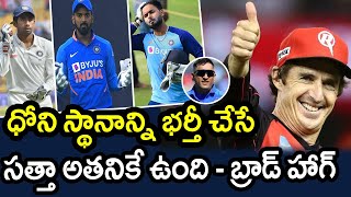 Brad Hogg Analysis On Dhoni Successor In Team India|Latest Cricket News|Filmy Poster
