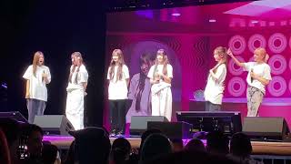 NMIXX (엔믹스) 20230504 Sound check Showcase Tour 'Nice To Mixx You' in U.S. San Jose Civic Center.