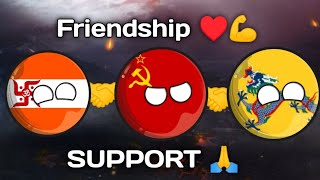Akhand Bharat and Qing and Soviet Union friendship 🥰♥️ Special video | Countries in a nutshell