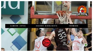 Eamonn Joyce Club San Martin de Corrientes Highlights 6’10” Forward La Liga Argentina