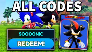 (2025) ALL *NEW* SECRET OP CODES In Roblox Sonic Speed Simulator!