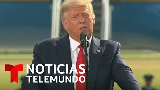 Trump sigue haciendo campaña y compara a Biden con el socialismo de Venezuela | Noticias Telemundo