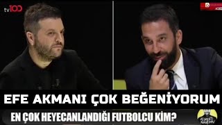 Arda Turan: Alt Yapıda Efe Akman Beni Çok Etkiliyor