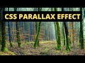 CSS Only | Responsive CSS Parallax Effect | Parallax Scrolling Effect with CSS and HTML