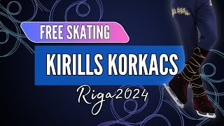 Kirills KORKACS (LAT) | Junior Men Free Skating | Riga 2024