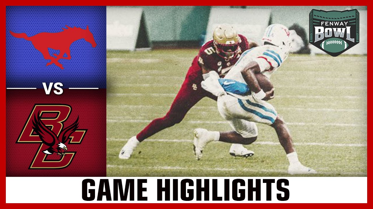 SMU Vs. Boston College Fenway Bowl Game Highlight | 2023 ACC Football ...