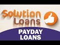 A VIDEO GUIDE TO PAYDAY LOANS | HOW CASH ADVANCES WORK | PROS & CONS OF PAYDAY CASH ADVANCES