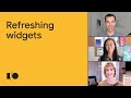 Refreshing widgets | Session