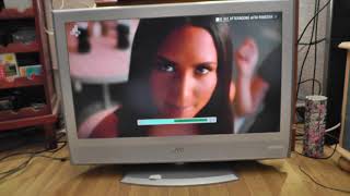 Testing the really good speakers on a JVC LT-32DR7 32 inch Silver HD LCD TV with freeview