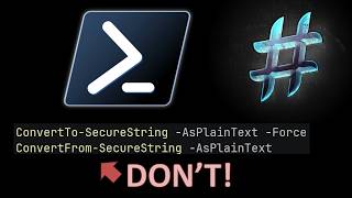 DeepDive: PowerShell SecureString