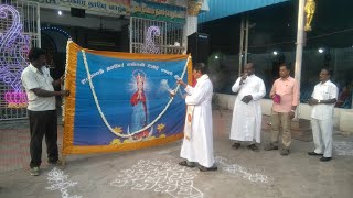 Ubagara Annai Church - Annual Festival | Flag Hoisting