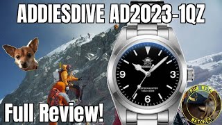 ADDIESDIVE AD2023-1QZ Watch Review