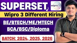 Wipro Elite Off Campus Mass Hiring Announced Wipro Superset Hiring 2024