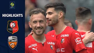 STADE RENNAIS FC - FC LORIENT (5 - 0) - Highlights - (SRFC - FCL) / 2021-2022