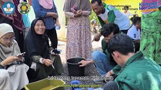 Greenhouse Portable Solusi Budidaya Hidroponik Sistem Wick di Lahan Pertanian Sempit