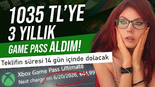 3 YILLIK GAME PASS = 1035₺! - YAPTIM, OLDU | YENİ YÖNTEM!