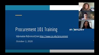 Procurement 101 Session