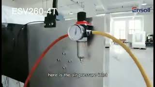 ESV260-4T endless diamond wire cutting machine overview--Ensoll wire saw cutting machine