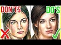 DO'S & DON'TS: How To Draw a Face with Coloured Pencils | Realistic Drawing Tutorial Step by Step