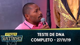 Teste de DNA - Completo | Programa do Ratinho (27/11/19)