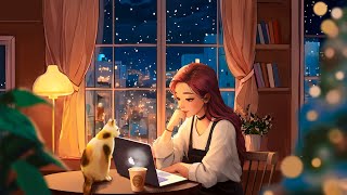 Cozy Winter Lofi ❄️ Soft Hip Hop Beats for Work, Study \u0026 Peaceful Winter Evenings