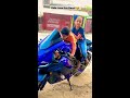 cute kid want to ride this beast 😍💙 r15v4 r15 r15m yamaha ktm ktmlover ytshorts status