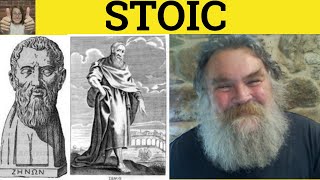 🔵 Stoic Stoicism - Stoical Meaning - Stoically Examples - Stoic Definition - C2 Vocabulary