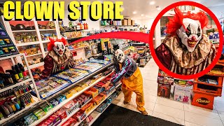 IF YOU EVER SEE A CLOWN CONVENIENCE STORE, DO NOT BUY ANYTHING FROM IT! (THE SNACKS WERE FAKE)