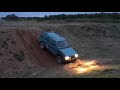 niva vs opel frontera 4x4 climbing test