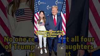 No one realizes that four of Trump’s granddaughters #shorts #youtubeshorts #celebrity #trump