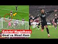 Arsenal vs West Ham (5-2) All GOALS - Gabriel, Trossard, Odegaard, Havertz, Saka