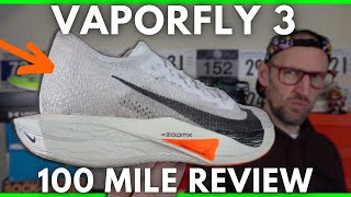 SHOULD YOU BUY THE NIKE VAPORFLY 3? - 100 MILE RUNNERS REVIEW | EDDBUD