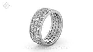 HG27 Eternity Ring TIA 18KW DIAMOND 3.00CT